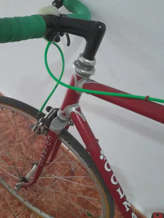 Bicicleta Fixie Antigua Roja