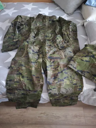 Traje Agua Ejército Tierra Talla M Camuflaje