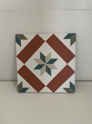 Baldosa hidráulica 20x20