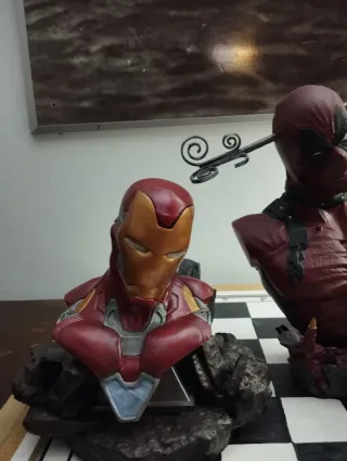 Set busti resina Marvel