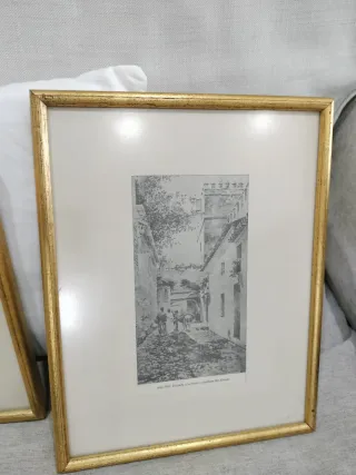 Conjunto 3 Cuadros Sevilla Antigua