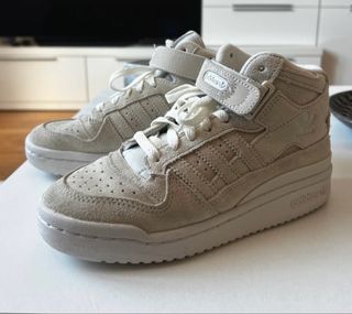 Adidas Forum Mid Beige/Blanco