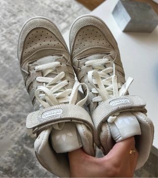 Adidas Forum Mid Beige/Blanco