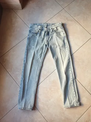 Jeans lavaggio acido