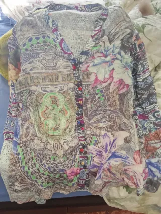 Camisa Desigual Multicolor Talla XS