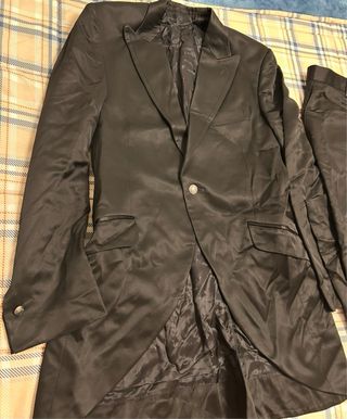 Traje Ottavio Nucuccio negro hombre