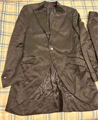 Traje Ottavio Nucuccio negro hombre