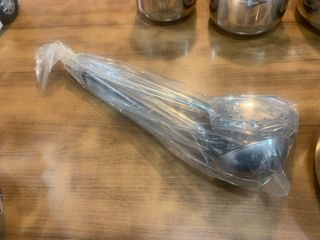 Batteria pentole in acciao inox .