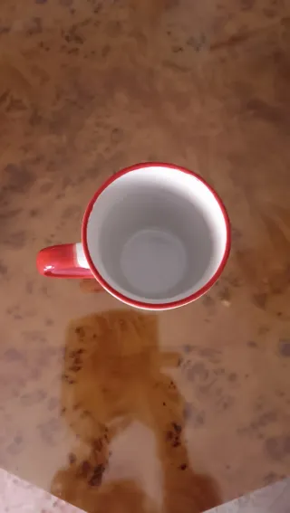 Taza Navidad blanca y roja