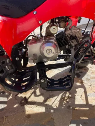Mini Quad Gasolina Rojo