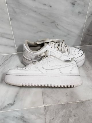 Zapatillas Nike Blancas Plataforma