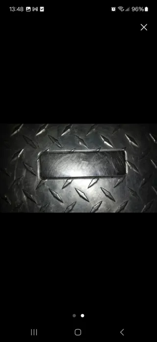 Esterillas de aluminio tipo diamante