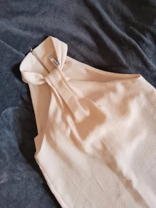 Vestido gasa Mango Talla XS