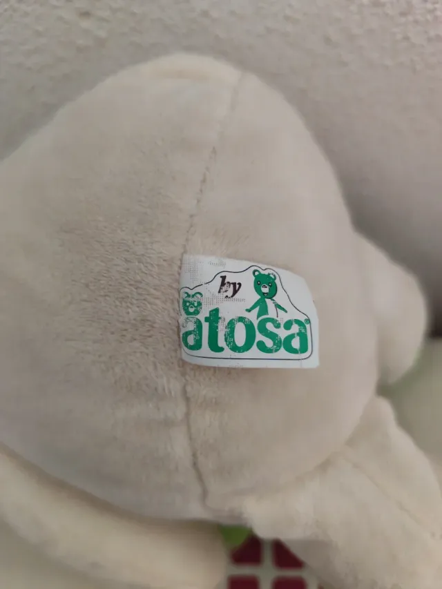 Peluche hipopótamo corazón Love