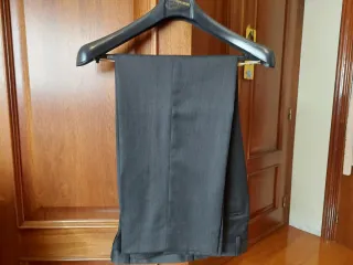 Traje de lana fina caballero/niño T46 negro