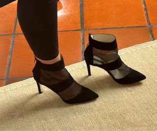 Botines negros ante Zara talla 39