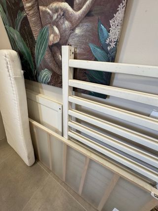 Cuna blanca para bebé IKEA