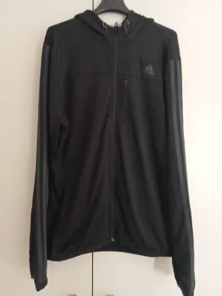 Felpa Adidas con cappuccio taglia M