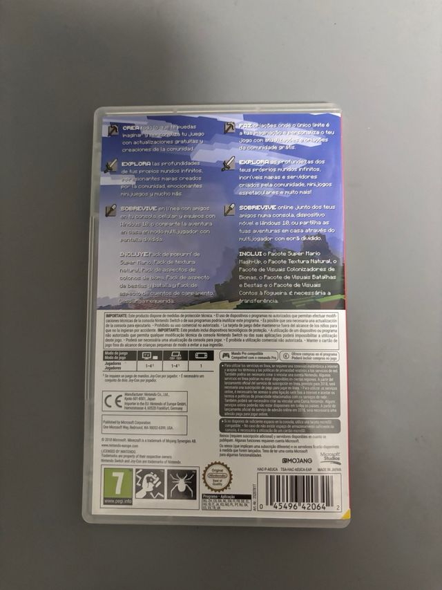 Minecraft Nintendo Switch