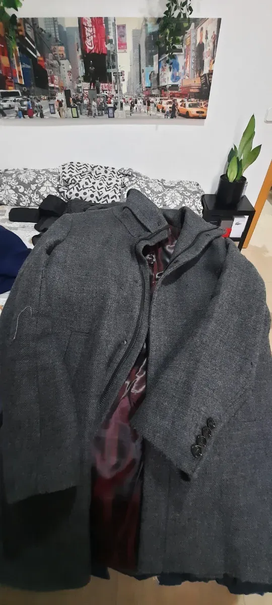 Abrigo Gris Talla XL