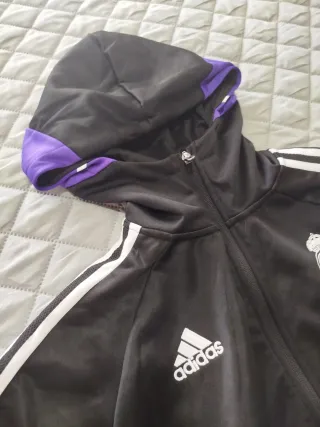 Chándal Adidas Madrid Invierno Negro/Morado