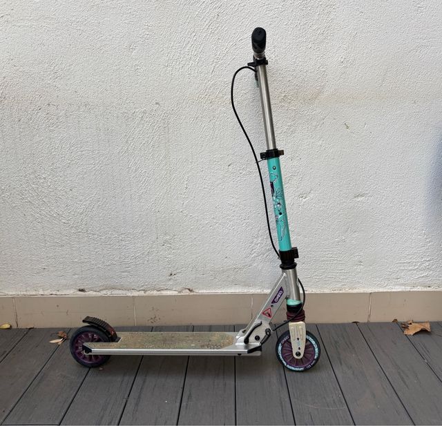 Patinete Oxelo Infantil Plata