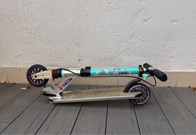 Patinete Oxelo Infantil Plata