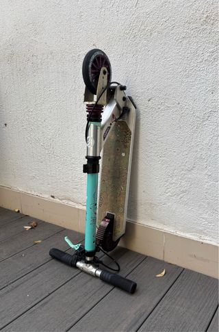 Patinete Oxelo Infantil Plata