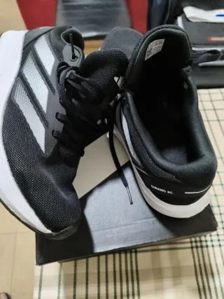 Zapatillas Adidas Hombre Negras Blancas