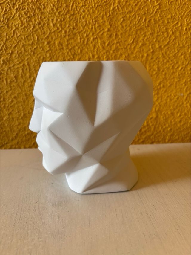 Portalápices Balvi The Head Blanco