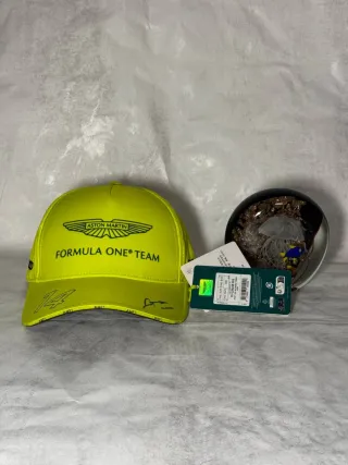 Gorra Oficial Aston Martin Fernando Alonso