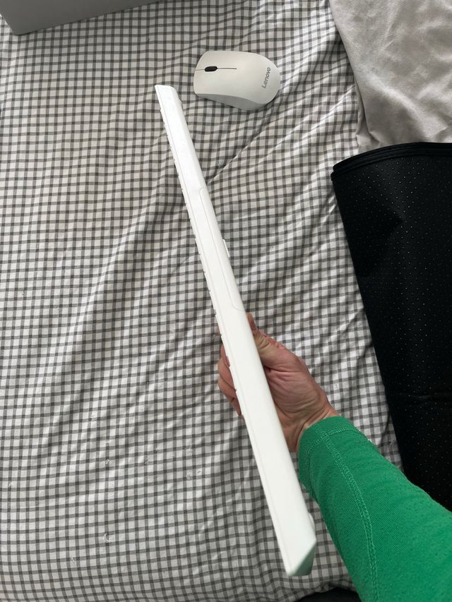 Set Tastiera e Mouse Wireless Lenovo Bianco