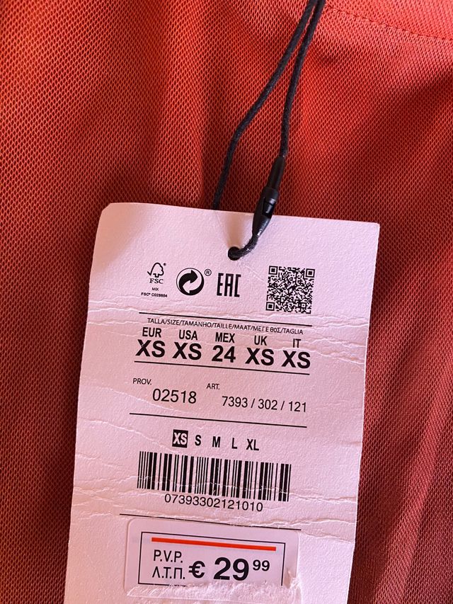 Vestido Pull&Bear Talla Única Degradado