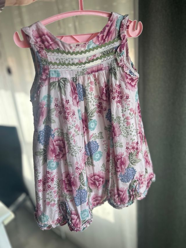Vestido verano niña 3 años floral