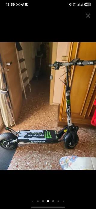 Patinete Eléctrico Smartgyro Monster Energy