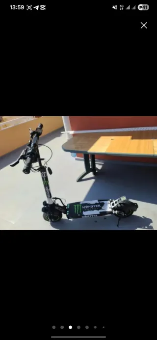 Patinete Eléctrico Smartgyro Monster Energy