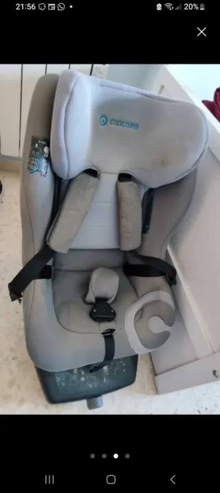 Sillabebé ISOFIX marcha y contramarcha hasta 4 año