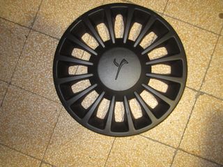 COPRI-CERCHI-COPPE-BORCHIE COL-NERO ORIG LANCIA Y