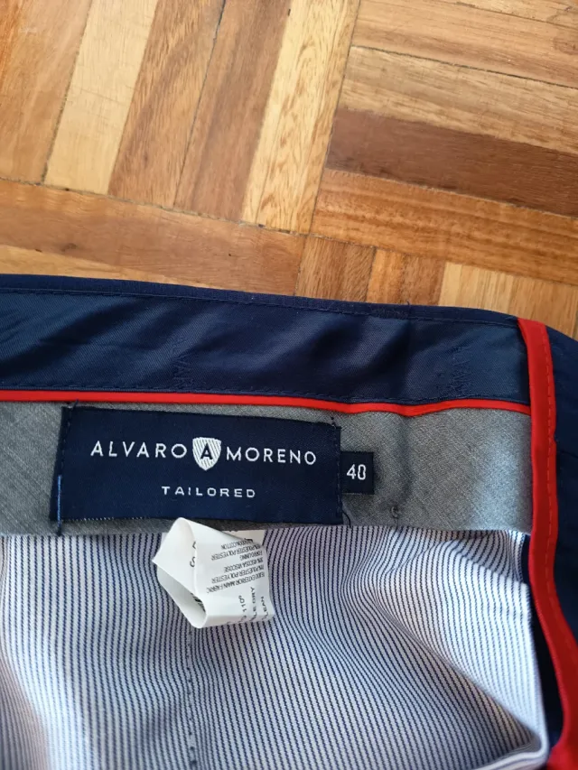 Traje Álvaro Moreno Azul Marino Hombre