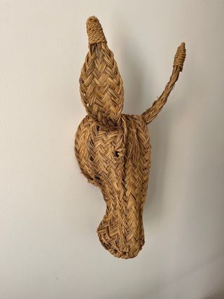 Cabeza de esparto Burrito grande