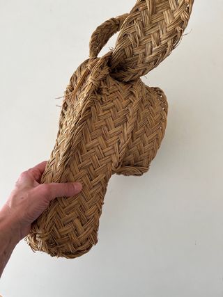 Cabeza de esparto Burrito grande
