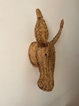 Cabeza de esparto Burrito grande