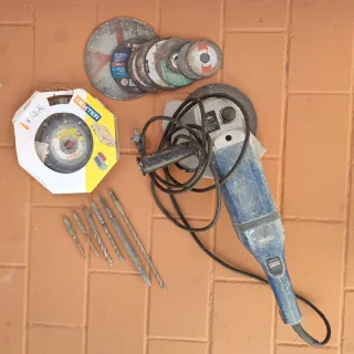 Amoladora Radial Casals + Discos