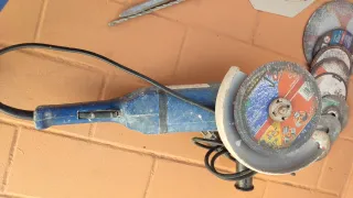 Amoladora Radial Casals + Discos