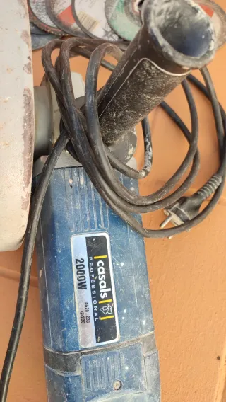 Amoladora Radial Casals + Discos