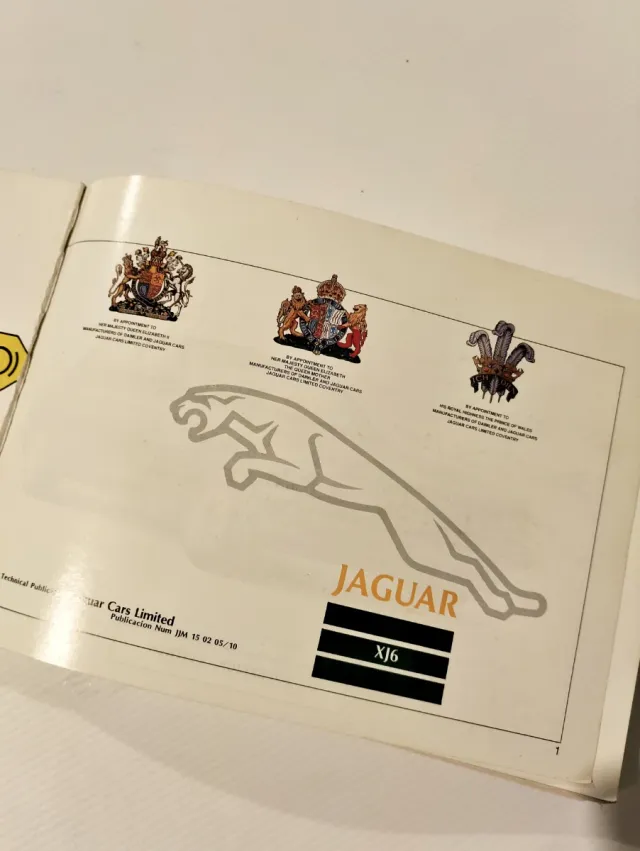 Manuale Jaguar 3.2 - 4.0 Saloon