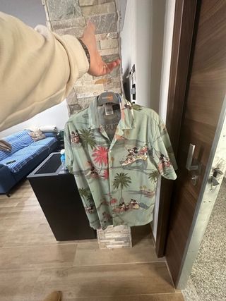 Camicia Zara Disney Topolino Hawaii