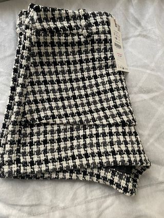 Falda pantalón Zara cuadros SIN ESTRENAR