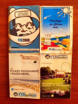 FIB - Programas 1995-2000-2002-2003-2004-2007-2008