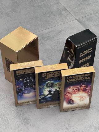 Trilogía Star Wars VHS Edición Especial
